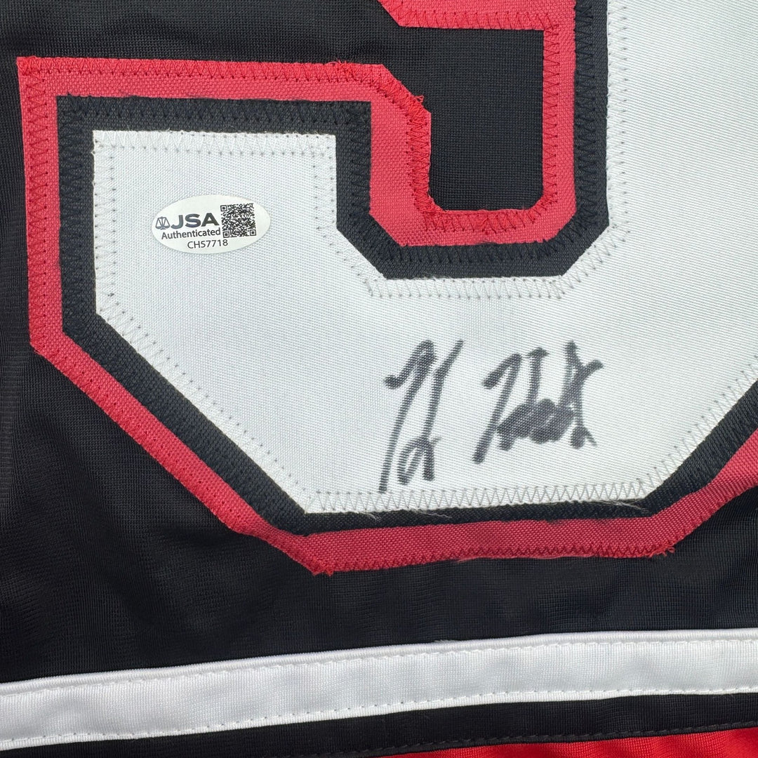 Autographed/Signed Kane Hodder Jason Voorhees Friday The 13th Jersey JSA COA