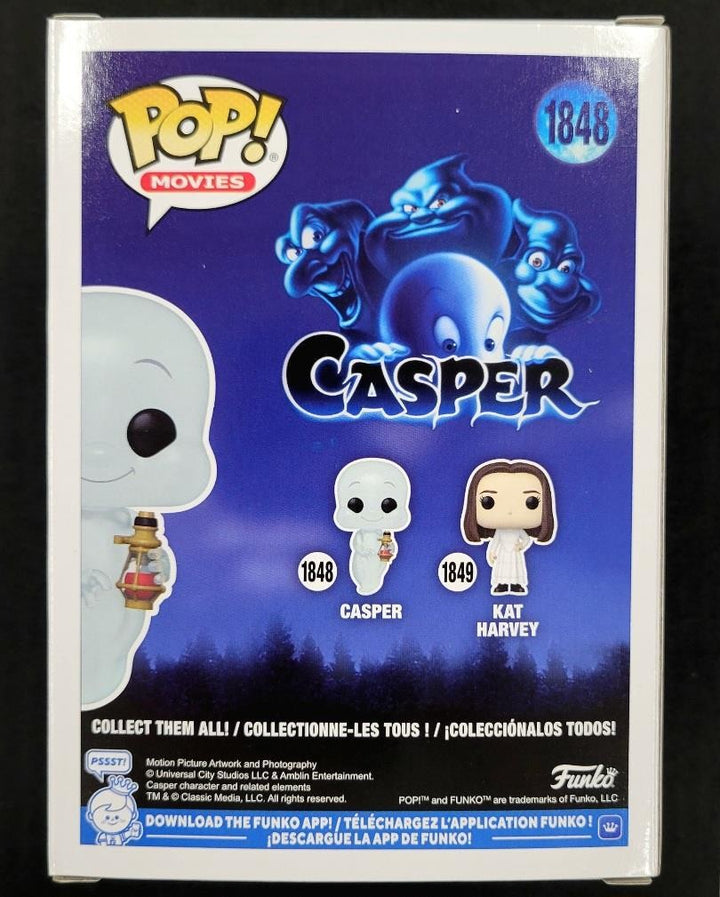Devon Sawa signed "Casper" Funko Pop! 1848 Friendly Ghost autograph Beckett BAS