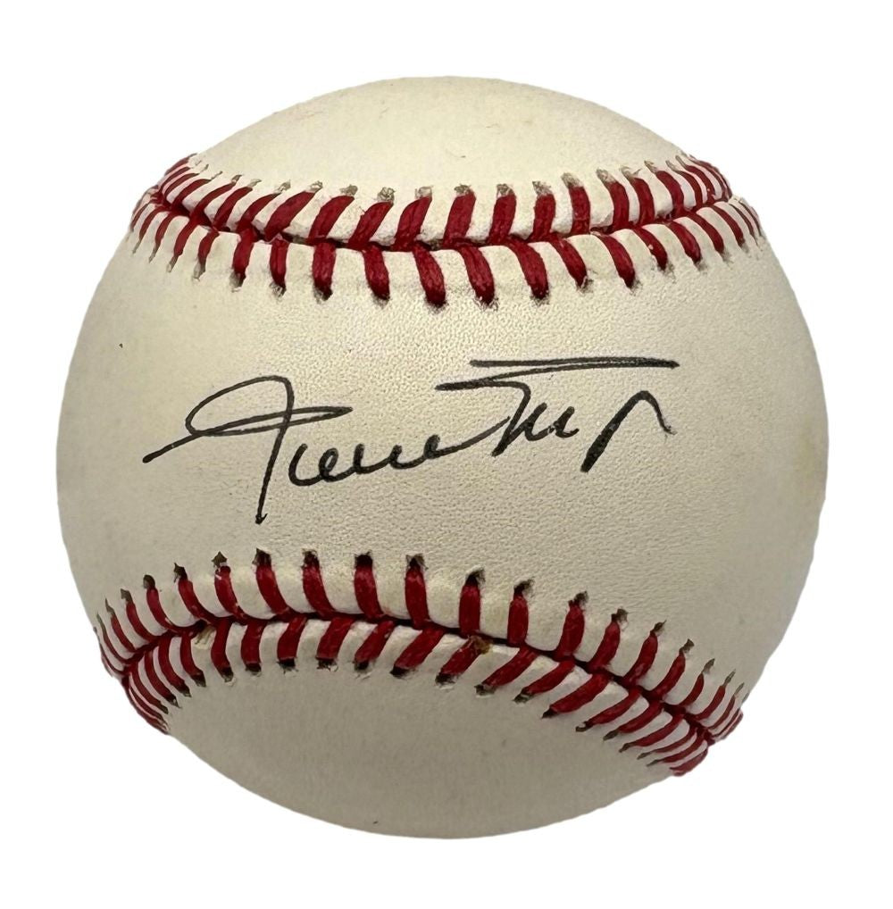 Willie Mays San Francisco Giants Signed Official NL Baseball BAS AE65412