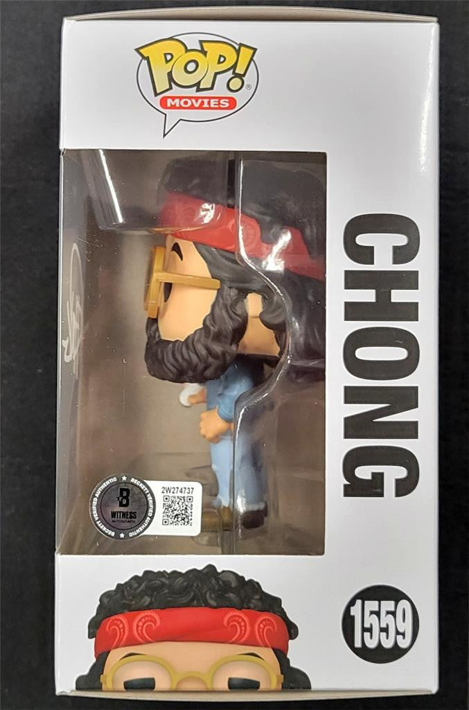 Tommy Chong signed Cheech & Chong Up in Smoke Funko Pop! 1559 auto~ Beckett BAS