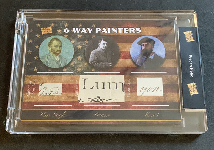 2022 Pieces of Past Relic 6 Way Painters Van Gogh Picasso Monet Munch Renoir