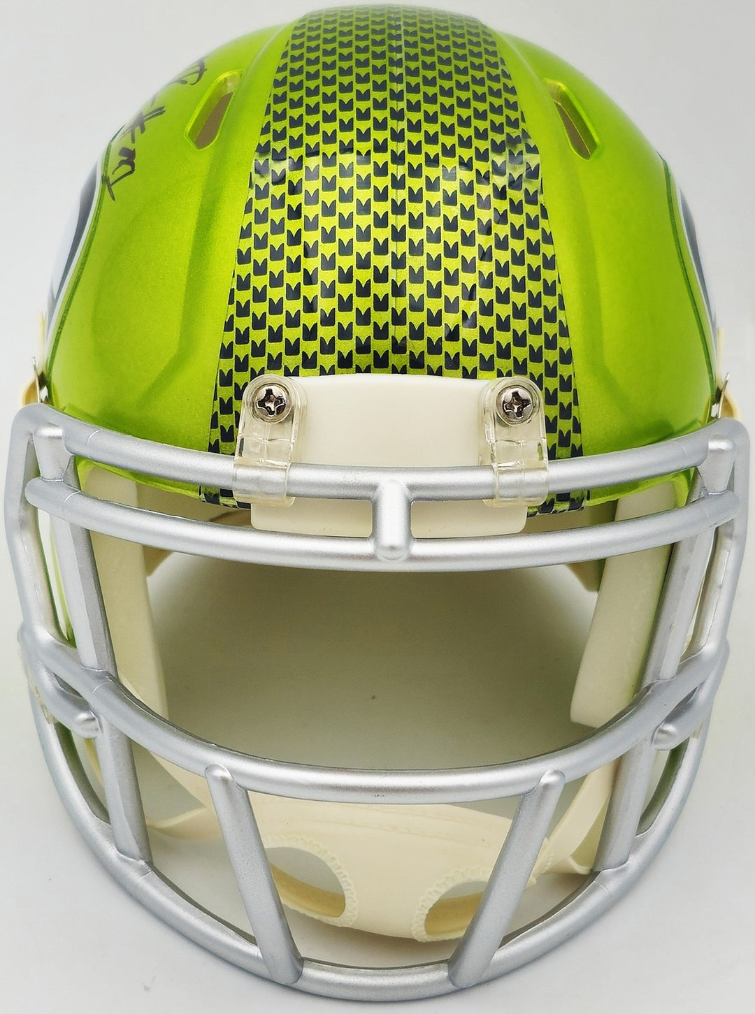 Byron Murphy II Signed Seattle Seahawks Flash Green Speed Mini Helmet MCS Holo