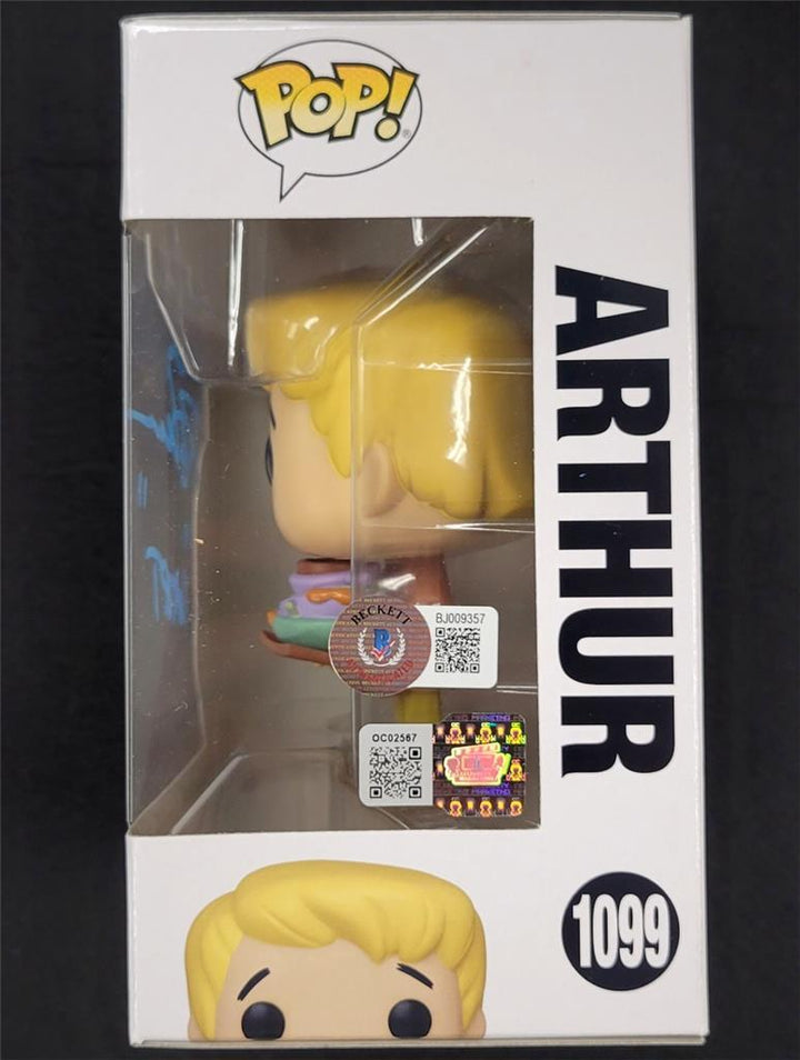 Richard Reitherman signed "Art" Arthur Funko Pop! Figure autograph ~ Beckett BAS