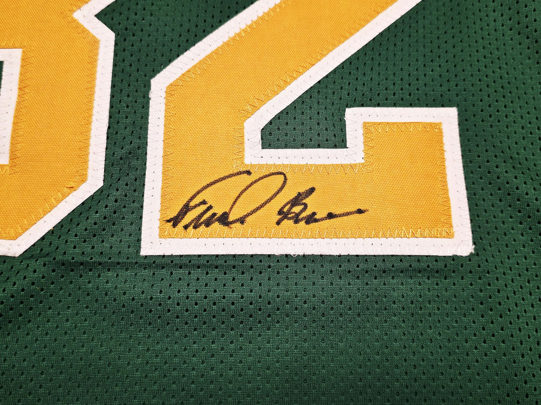 Seattle Supersonics Downtown Fred Brown Signed Green Jersey MCS Holo