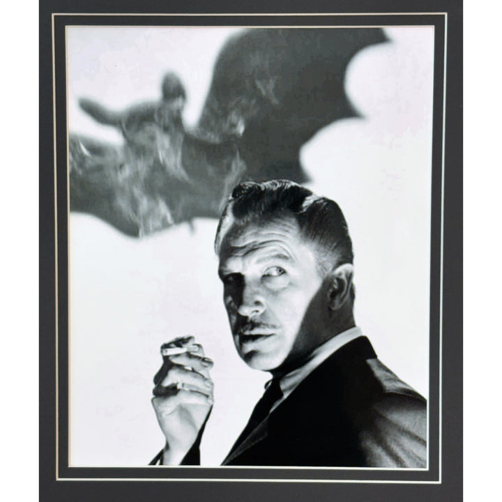 Vincent Price Autographed Framed Check PSA COA Hand Signed House of Wax
