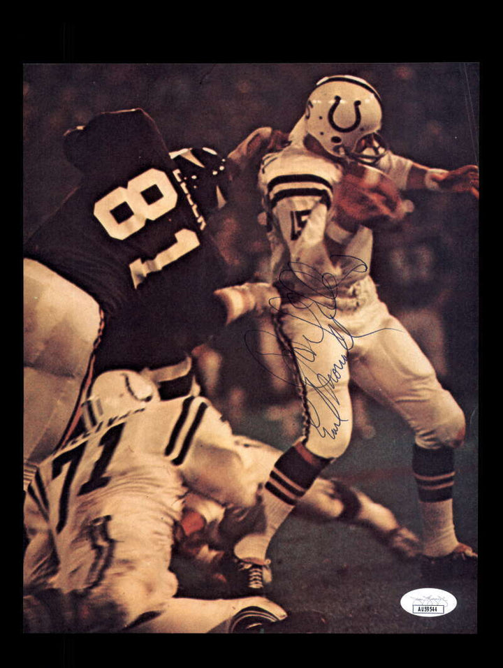 Carl Eller Earl Morrall JSA Autograph 8x10 Signed Vintage Photo