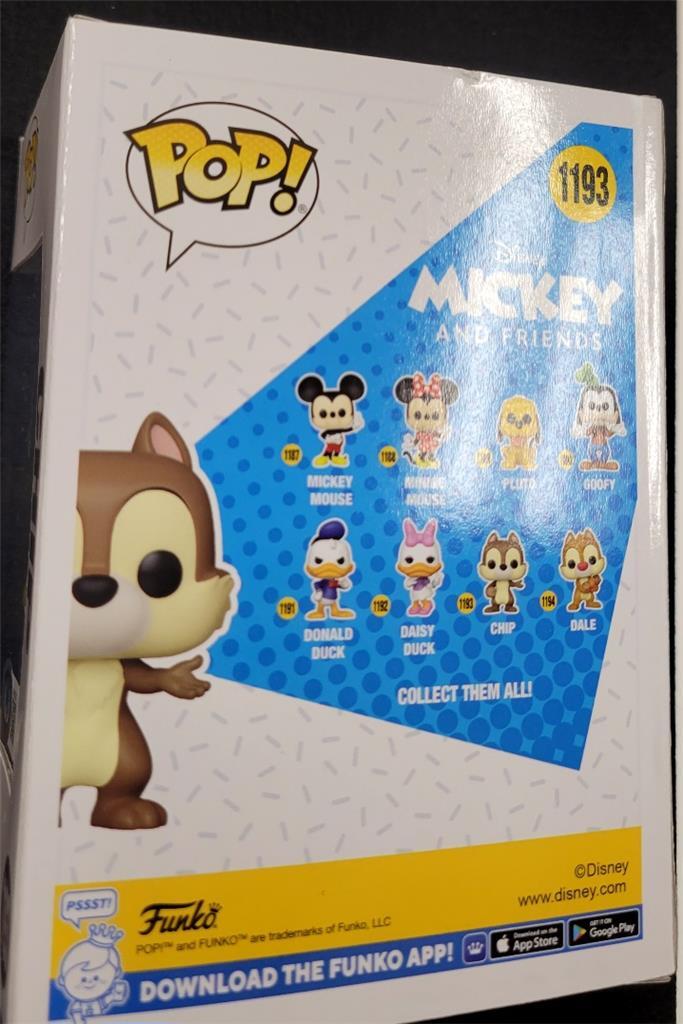 John Mulaney signed Disney Chip Funko Pop! Figure autograph (B)~ Beckett BAS