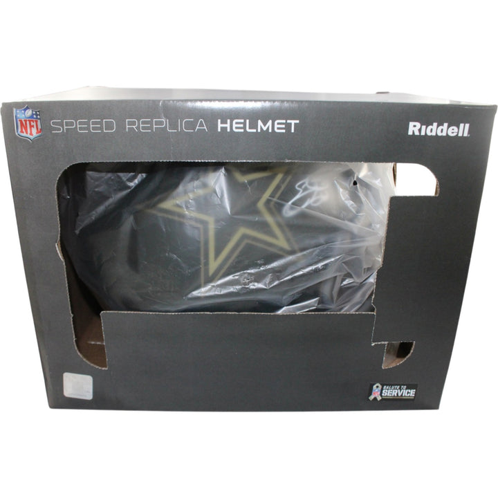 Emmitt Smith Autographed Dallas Cowboys F/S 25 STS Helmet Beckett Witness 55283