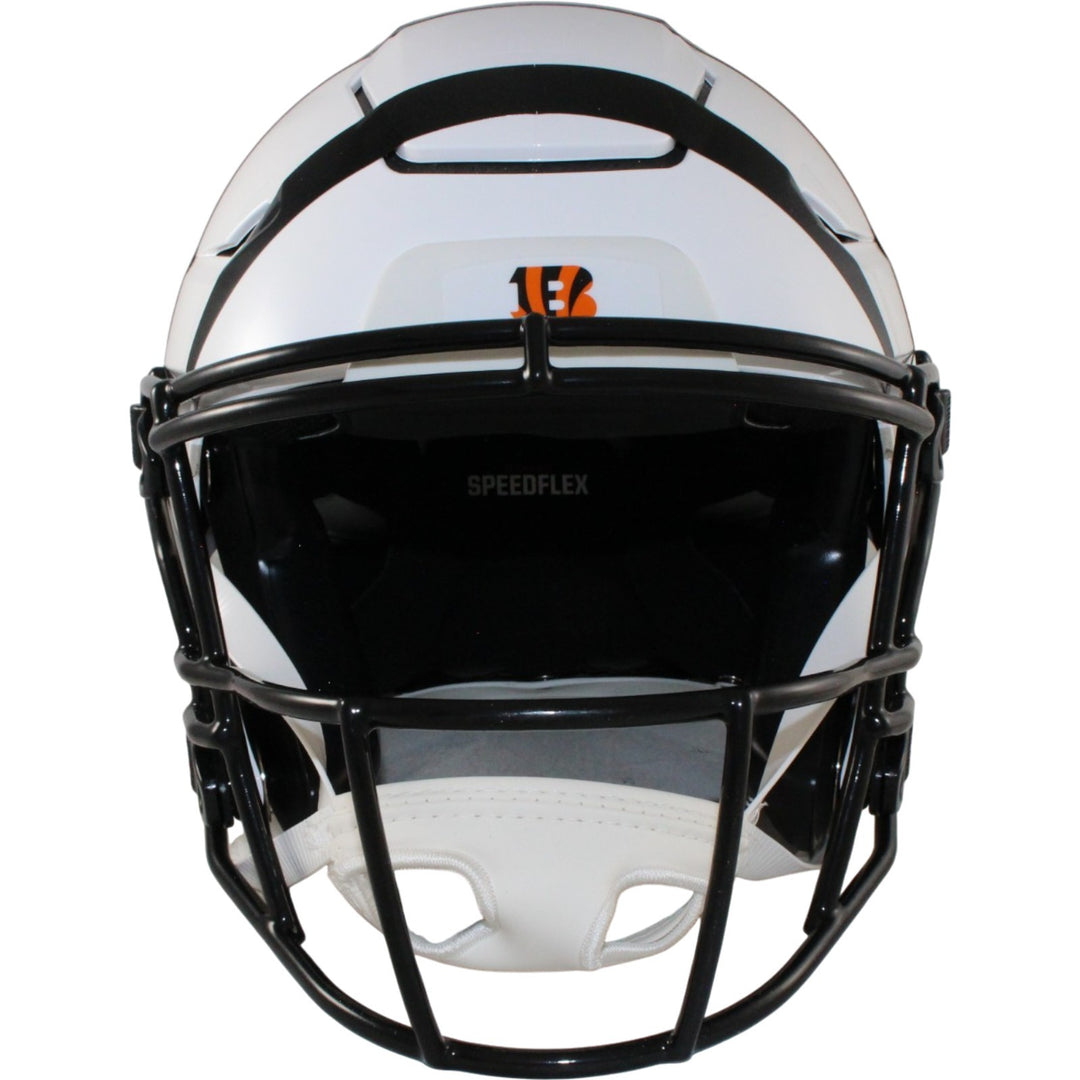 Tee Higgins Autographed Cincinnati Bengals ALT SpeedFlex Helmet Beckett W 57933