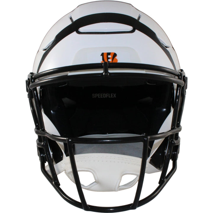 Tee Higgins Autographed Cincinnati Bengals ALT SpeedFlex Helmet Beckett W 57933
