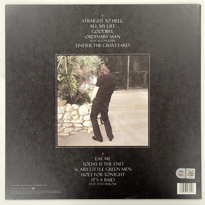 Ozzy Osbourne signed "Ordinary Man" Vinyl Cover LP autograph ~ SWAU Hologram