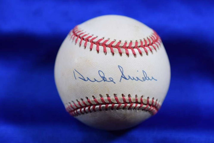 Duke Snider PSA DNA Autograph National League ONL Signed Baseball 1 Dodgers