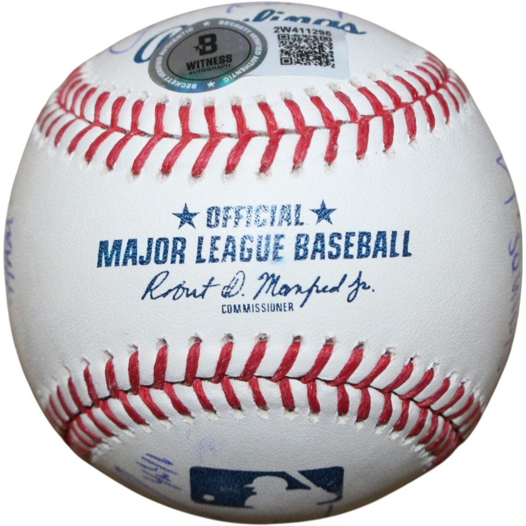Sandlot Signed Babe Ruth OML Baseball Renna +6 Sigs Character Beckett 50748