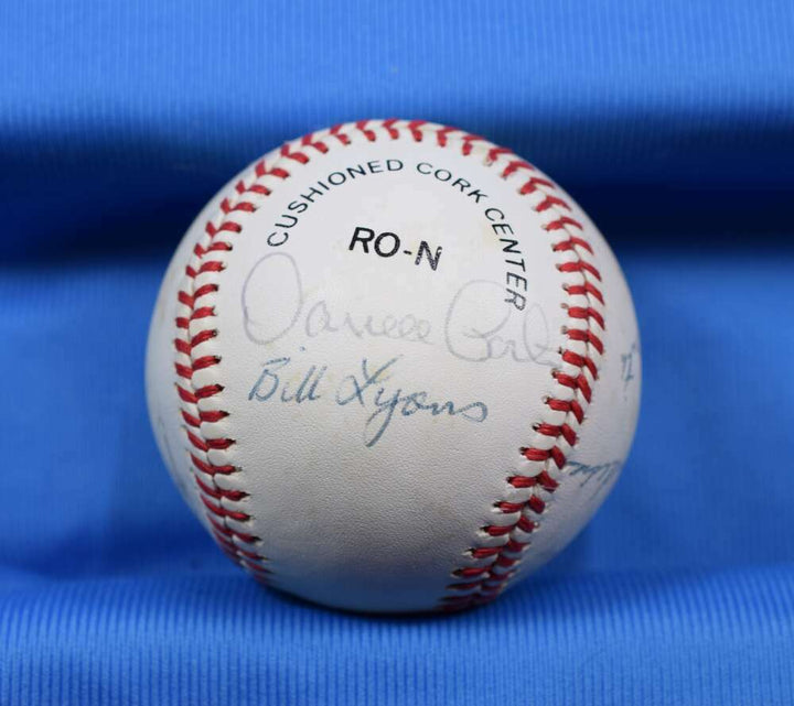 1983 Cardinals Ozzie Porter Red JSA Autograph NL Feeney Signed By 7 BasebaLL