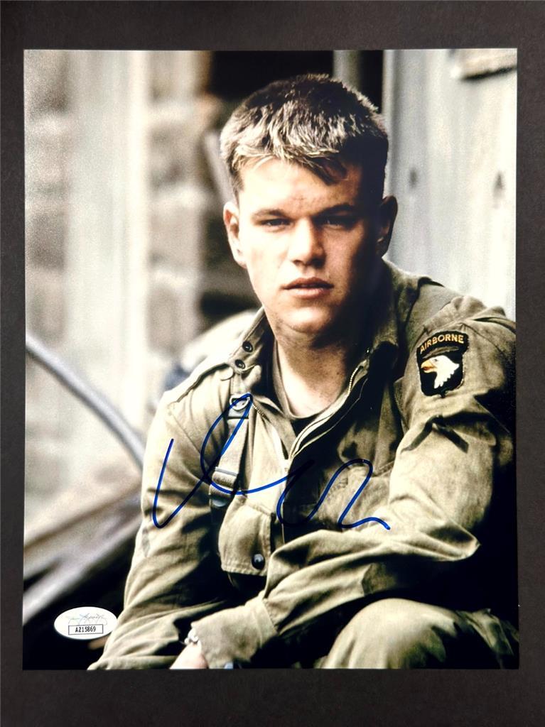 Matt Damon signed Saving Private Ryan 8x10 photo autograph (B) ~ JSA COA