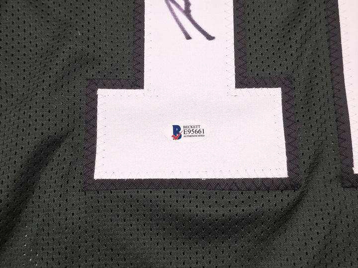 Baylor Bears Josh Gordon Autographed Green Jersey Beckett BAS