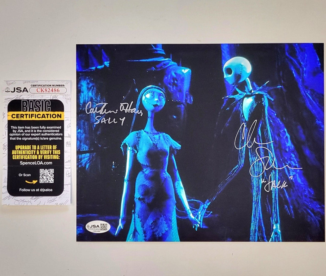 Chris Sarandon & Catherine O'Hara signed Nightmare 8x10 Photo autograph ~ JSA