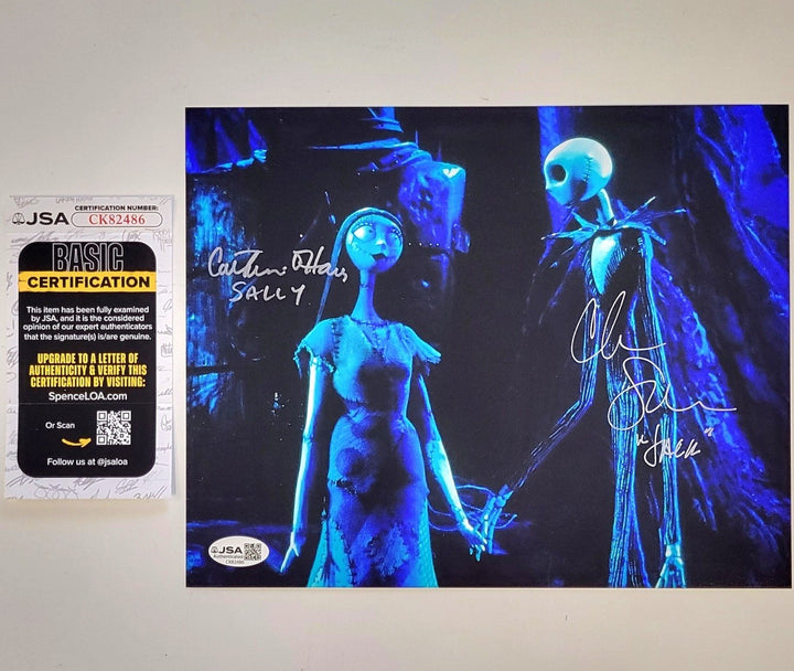 Chris Sarandon & Catherine O'Hara signed Nightmare 8x10 Photo autograph ~ JSA