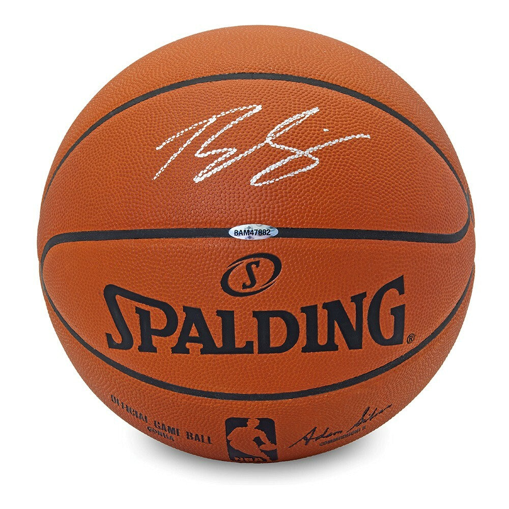Ben Simmons Signed Authentic Basketball Brooklyn Nets UDA COA Autograph 76ers