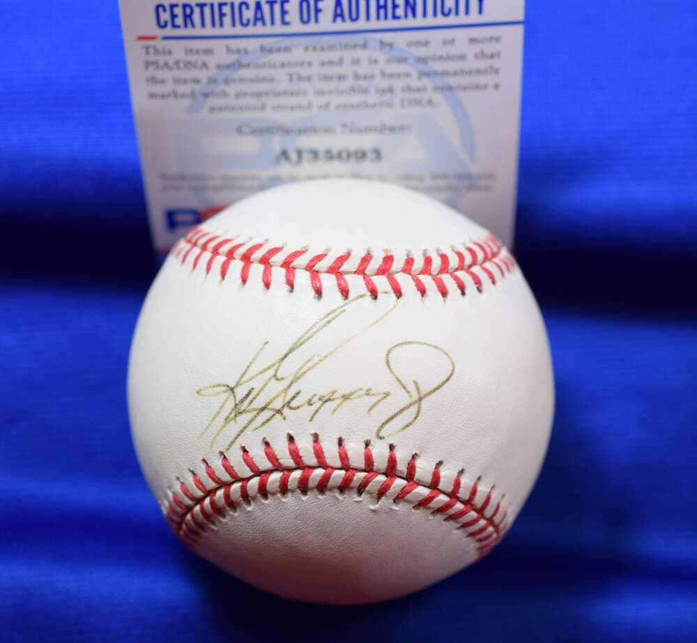 Ken Griffey Jr PSA DNA Coa Autograph American League OAL Signed Baseball