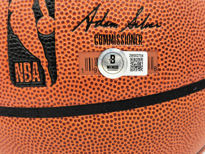 Steve Nash Signed Authentic Series I/O Basketball Phoenix Suns Beckett Wit