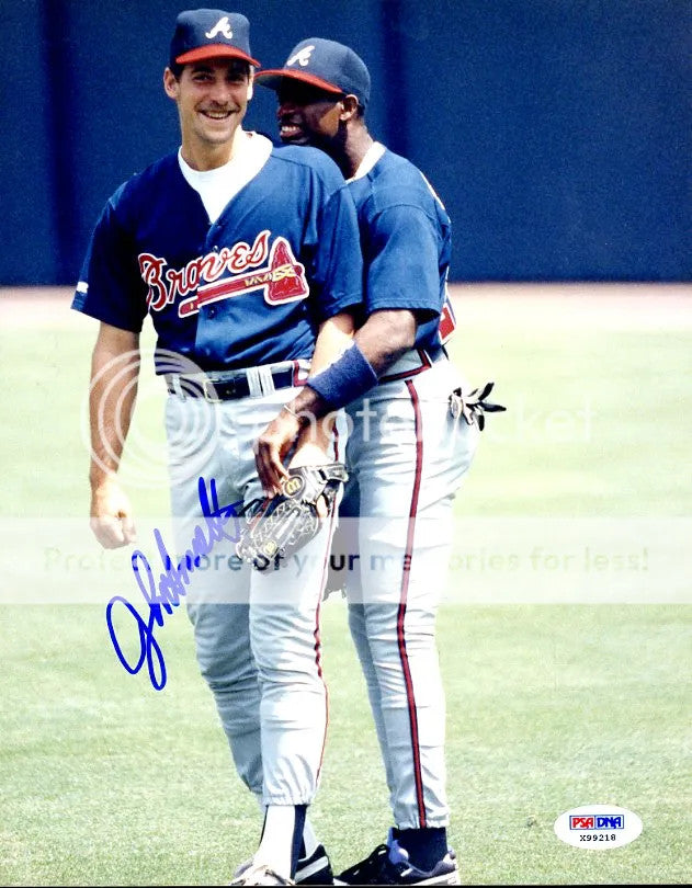 John Smoltz Psa/dna Signed 1/1 Original 8x10 Photo Authenticated Autograph