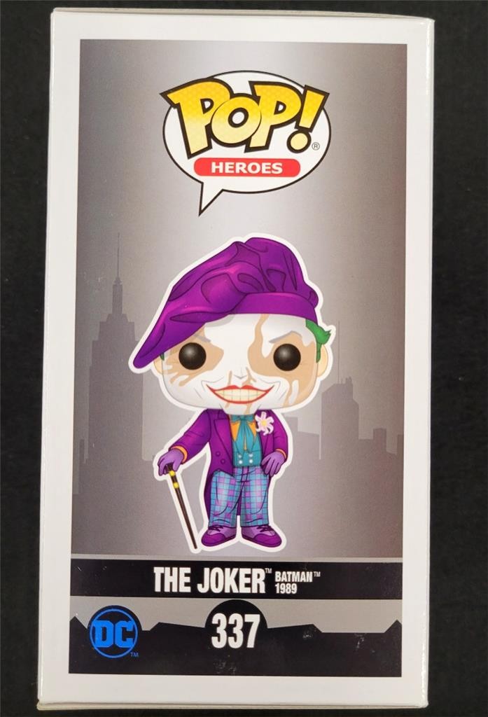 Jack Nicholson signed The Joker Chase Funko Pop! 337 autograph ~ Beckett BAS