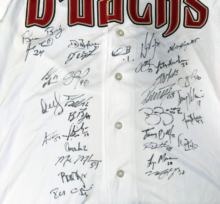 2011 MLB All-Star Taiwan Series Team Signed/Issued Majestic Jersey 30 Sigs -BAS