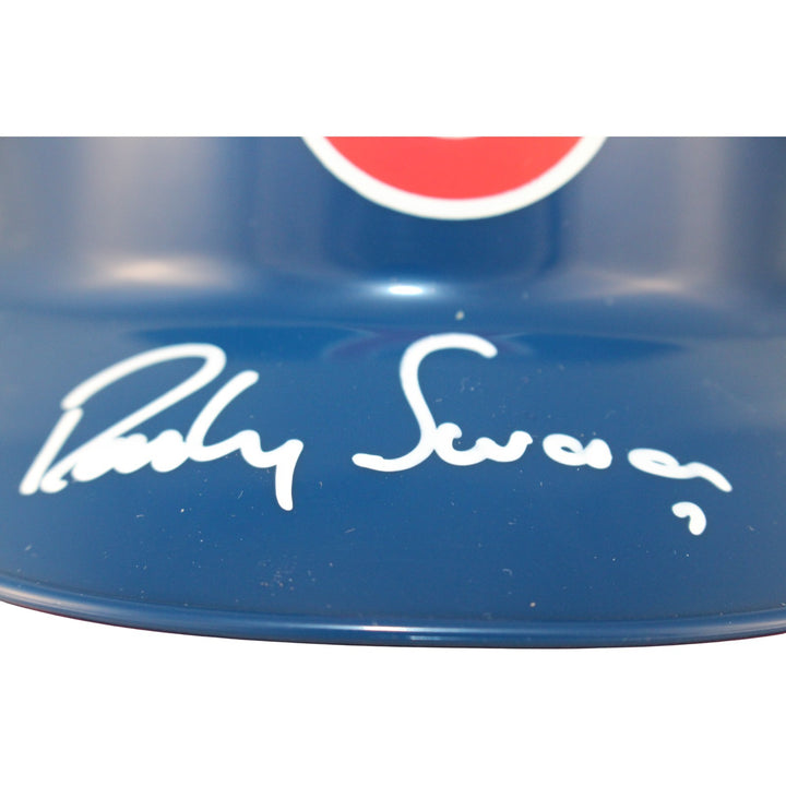 Dansby Swanson Autographed Chicago Cubs Rawlings Mini Helmet Fanatics 53697