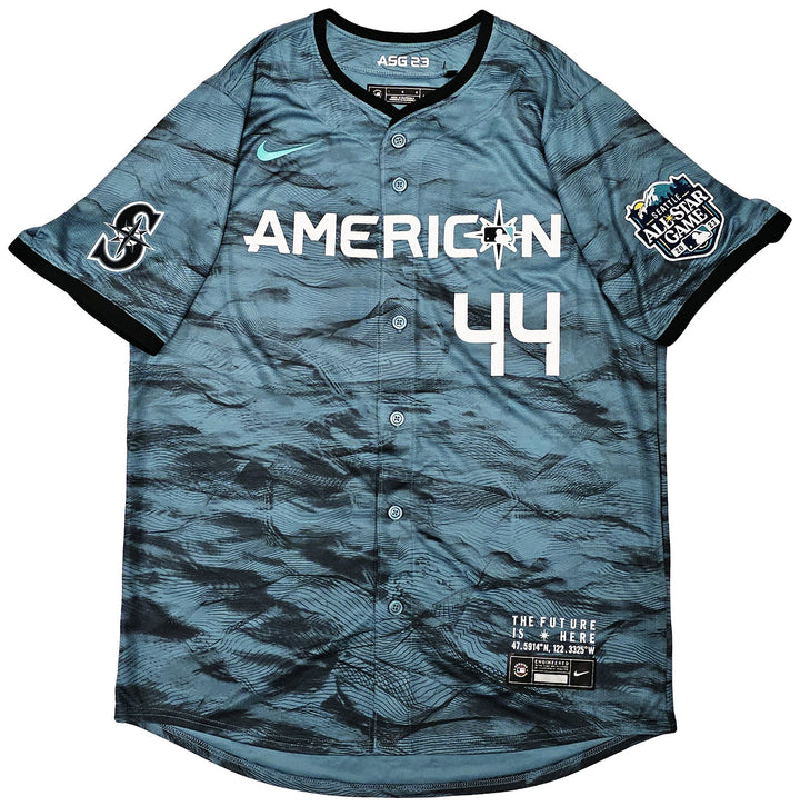 Mariners Julio Rodriguez Auto Teal Nike 2023 MLB ASG Jersey Sz L MLB & Fanatics