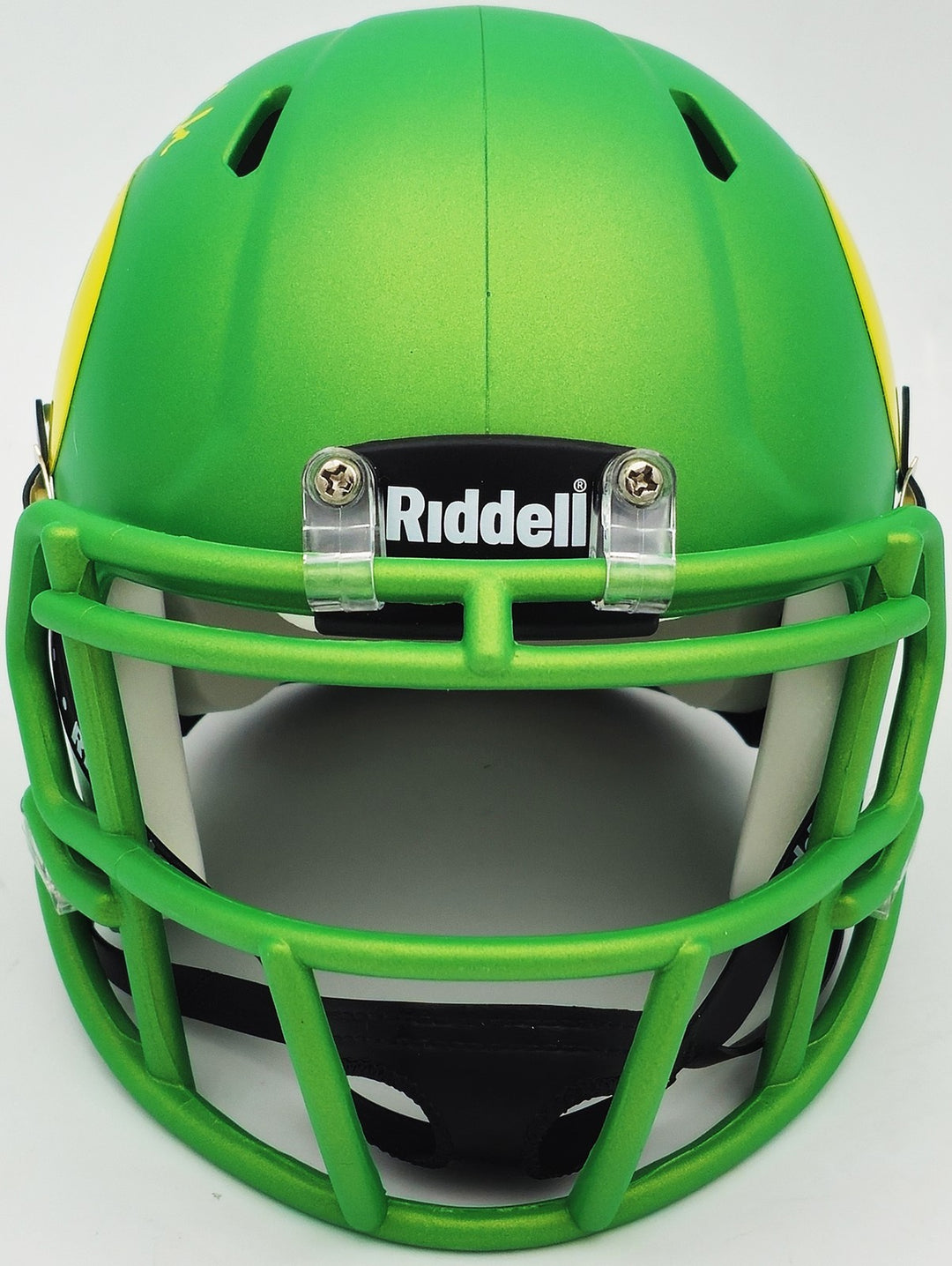 Dillon Gabriel Signed Oregon Ducks Apple Green Speed Mini Helmet Beckett Wit