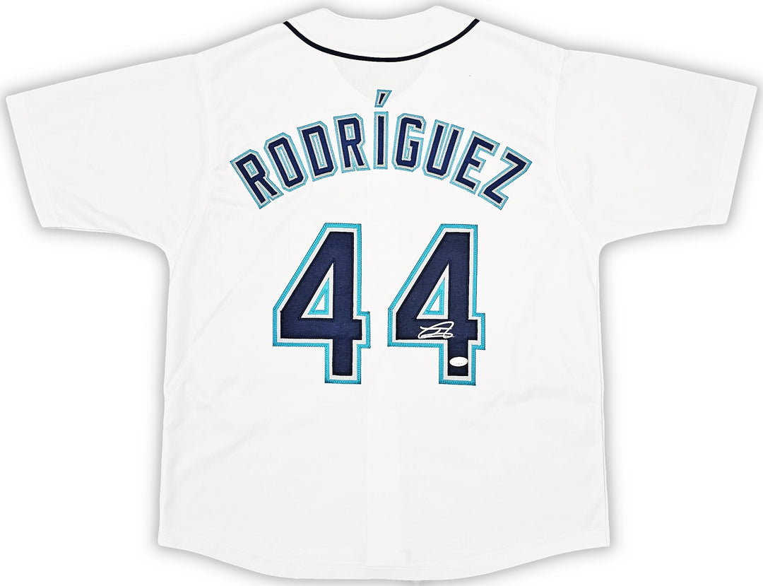Seattle Mariners Julio Rodriguez Autographed Signed White Jersey JSA