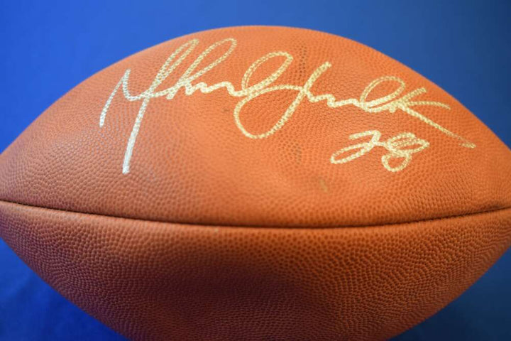 Marshall Faulk PSA DNA Autograph Official NFL Signed Football