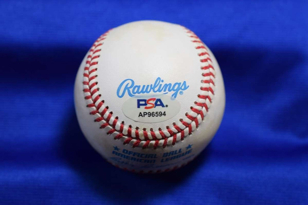 Roger Clemens PSA DNA Autograph American League OAL Signed Baseball Red Sox