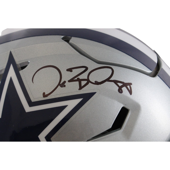 Dez Bryant Autographed Dallas Cowboys SpeedFlex Helmet Beckett Witness 55030
