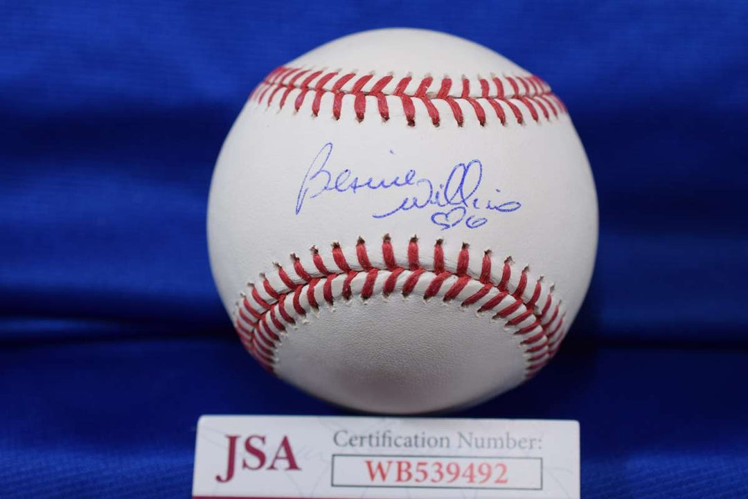 Bernie Williams JSA Coa Autograph Major League Signed Baseball