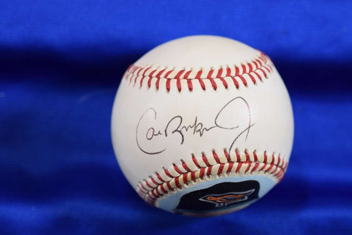 Cal Ripken Jr PSA DNA Autograph American League Hand Painted Baseball Signed