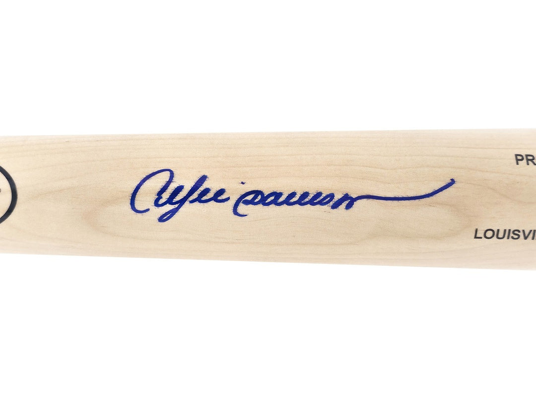 Andre Dawson Auto Blonde L Slugger Pro Stock Baseball Bat Montreal Expos Beckett