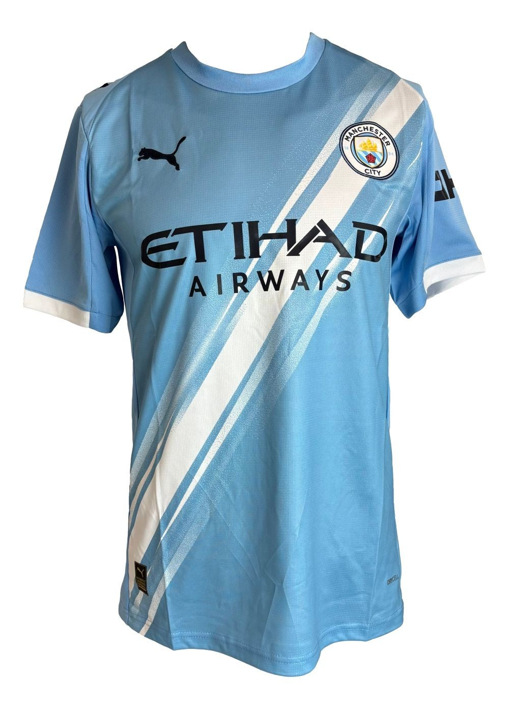 Savinho Signed Manchester City Puma Soccer Jersey BAS