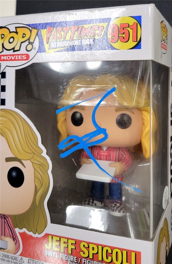 READ Sean Penn signed Jeff Spicoli Fast Times High Funko Pop! 951 autograph JSA