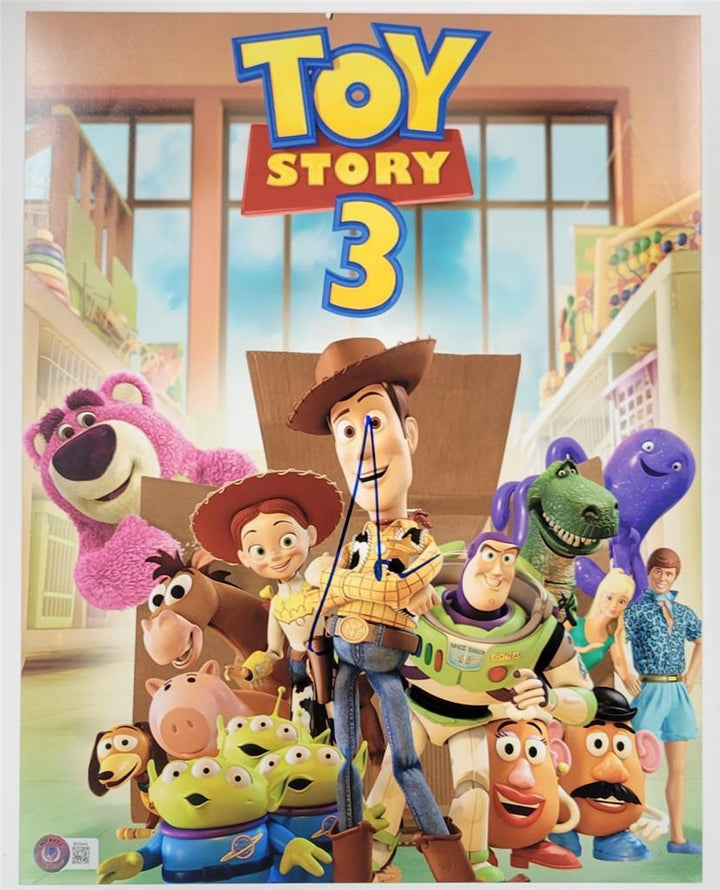 Tim Allen signed 11x14 photo Toy Story Buzz autograph ~ BAS Beckett