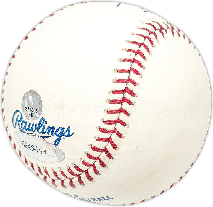 Bill North Signed MLB Baseball Oakland A's "2X AL SB King" TriStar Holo #6249449