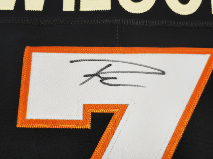 Broncos Russell Wilson Auto Signed Blue Nike Elite Jersey Size 48 Fanatics Holo