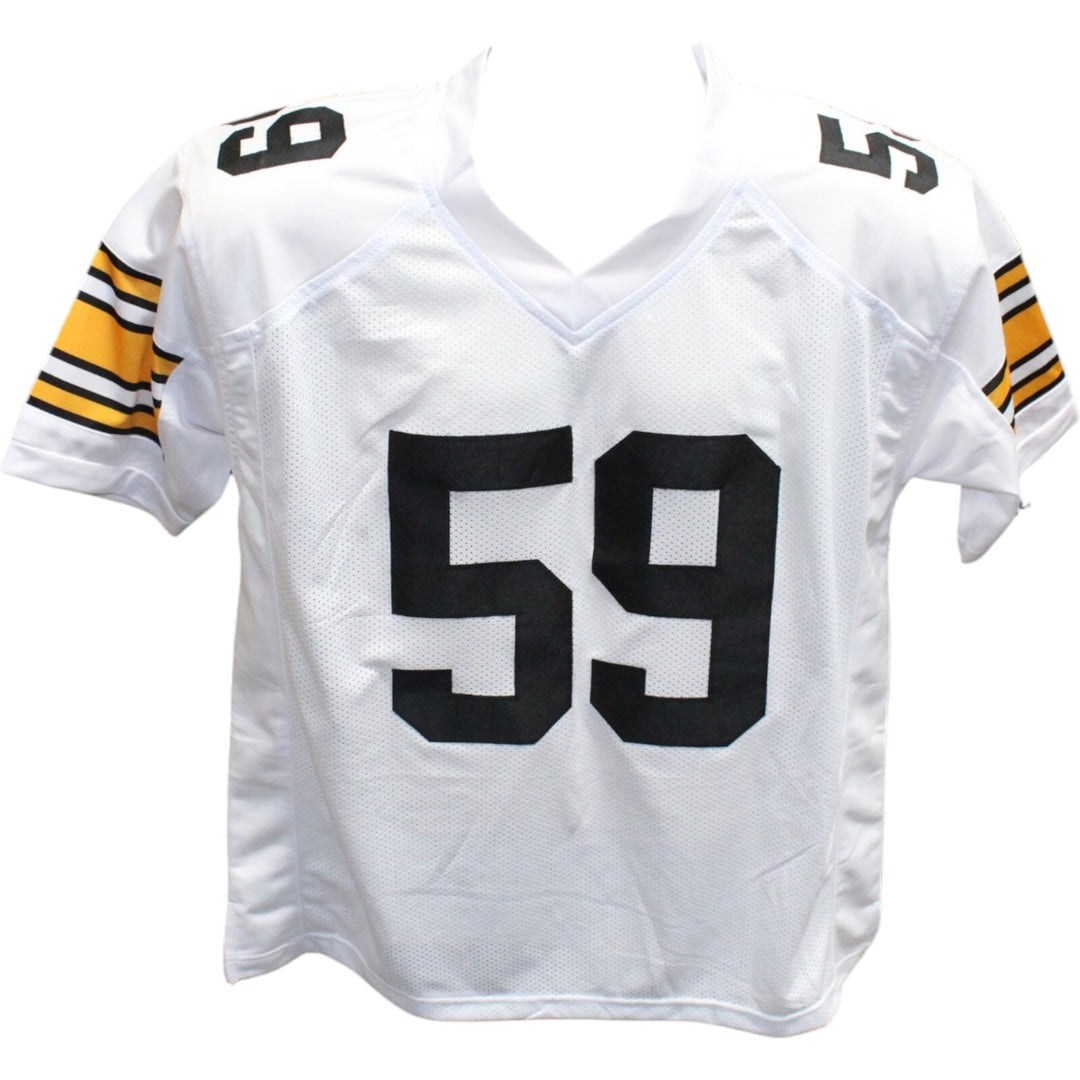 Jack Ham Autographed/Signed Pro Style White Jersey Beckett 42733