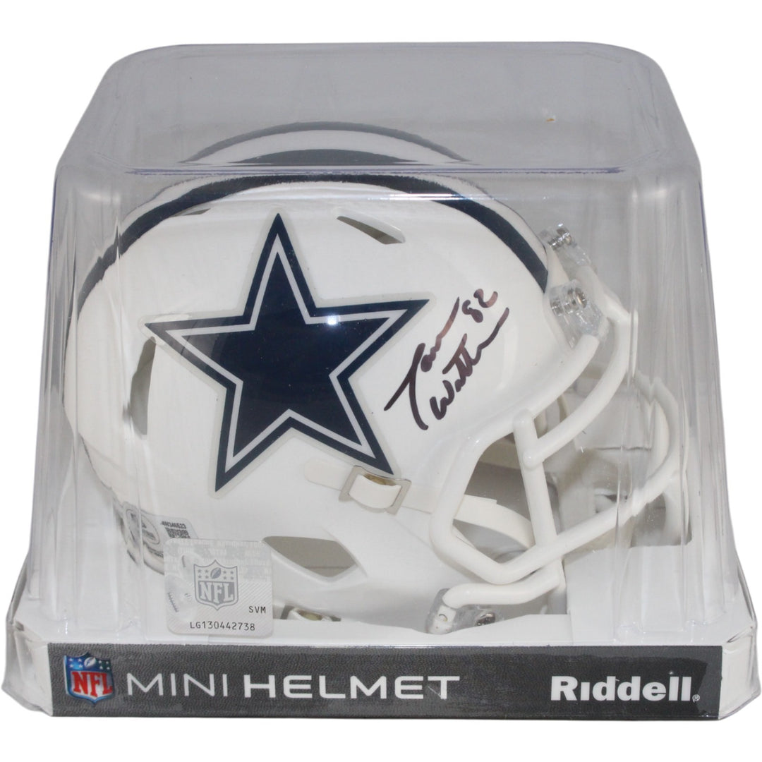 Jason Witten Autographed/Signed Dallas Cowboys 22 Alt Mini Helmet Beckett 53891