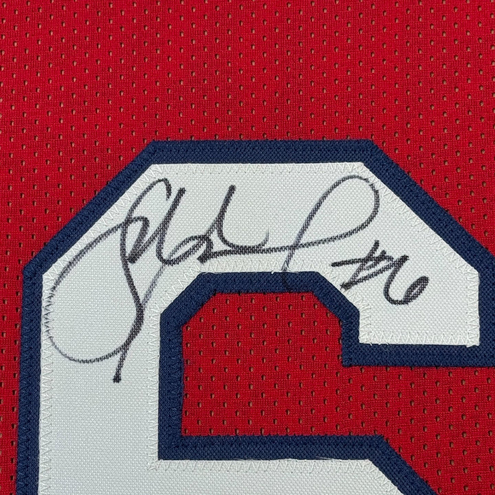 Framed Autographed/Signed Sue Bird 35x39 USA Olympics Red Jersey JSA