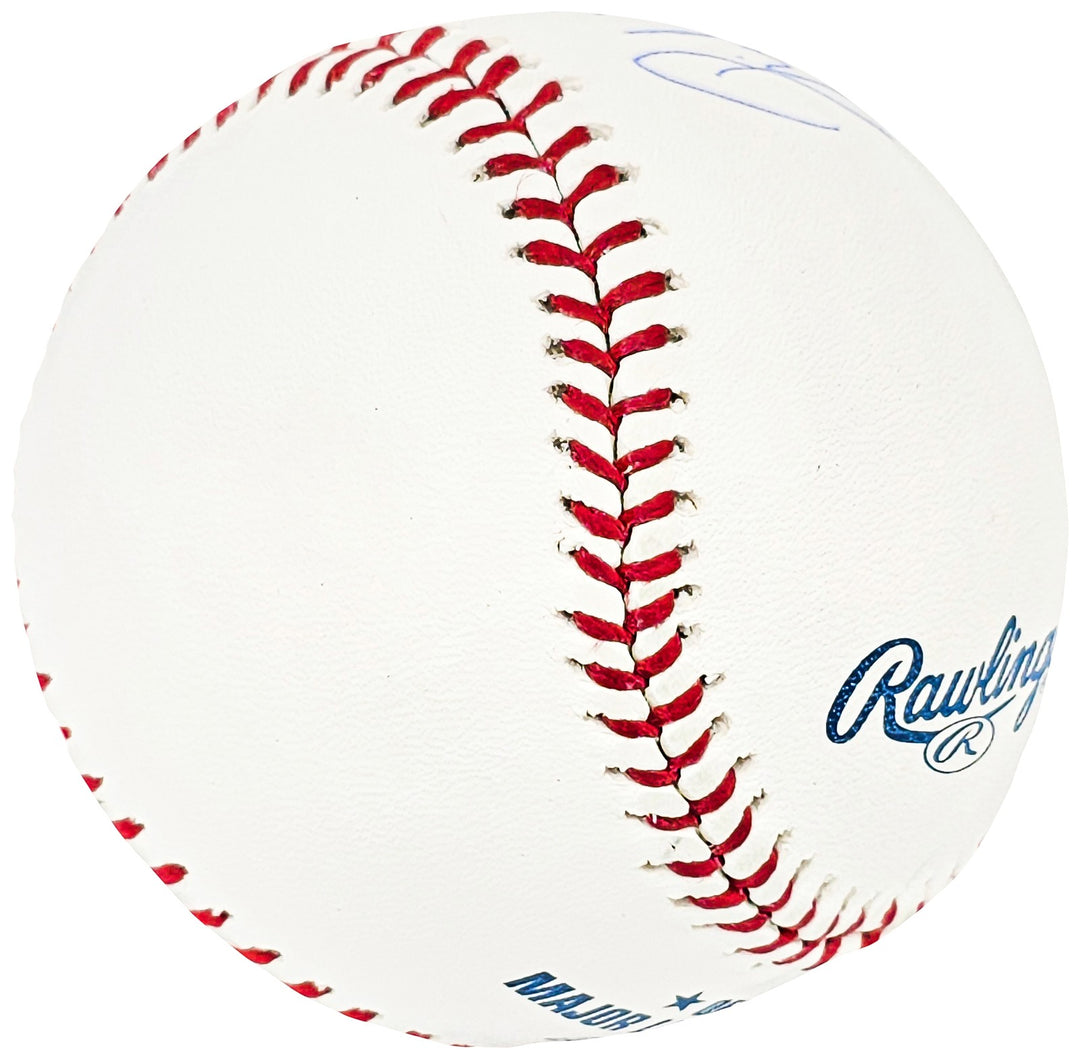 Rickey Henderson Signed MLB Baseball Oakland A's, Yankees HOF 2009 MLB & Steiner