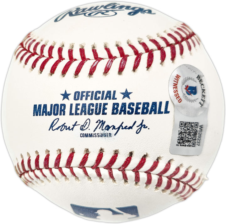 Dave Concepcion Signed MLB Baseball Reds Big Red Machine Beckett Wit W529237