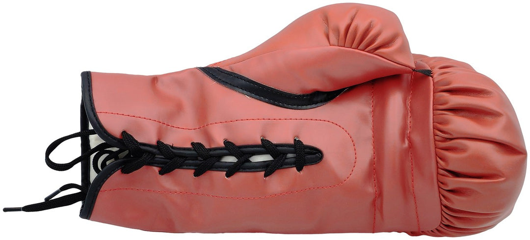 Sugar Ray Leonard Signed Red Everlast Glove Left Handed LH Beckett Witness