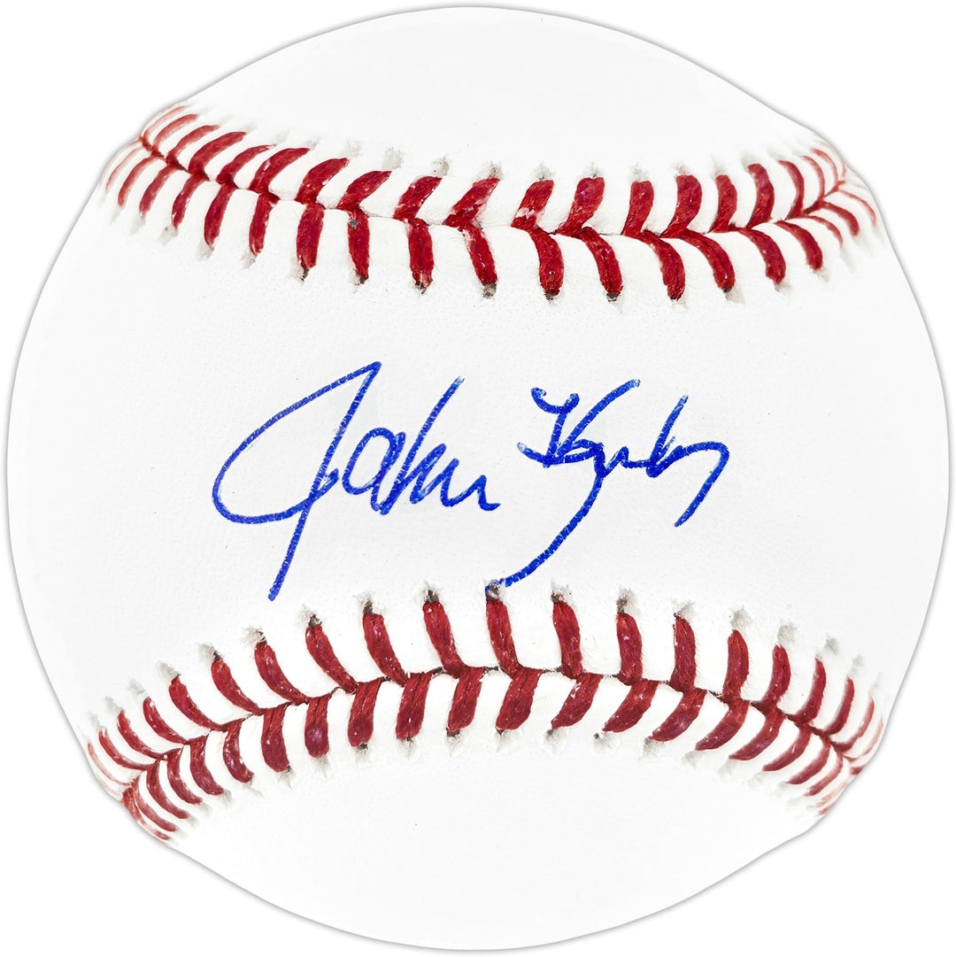 John Kruk Signed MLB Baseball Philadelphia Phillies Beckett Witness